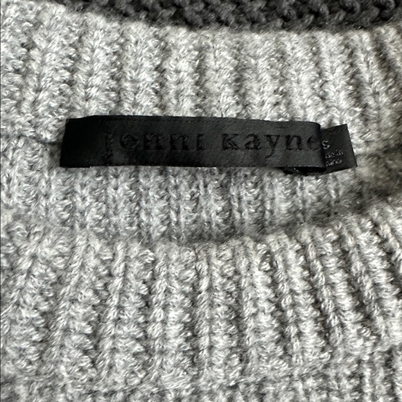Jenni Kayne Cashmere Fisherman Sweater Small Size - Picture 6 of 9